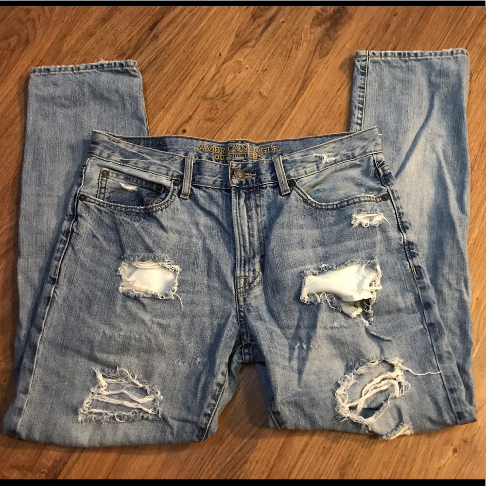 American Eagle Men’s Distressed Jeans Slim 32x30